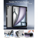 TiMOVO Apple iPad Air M2 Standl Klf (13 in)-Black