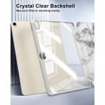 TiMOVO Apple iPad Air M2 Standl Klf (13 in)-Marble White