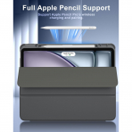 TiMOVO Apple iPad Air M2 Standl Klf (13 in)-Space Gray