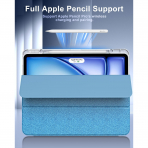 TiMOVO Apple iPad Air M2 Standl Klf (13 in)-Light Blue