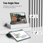 ProCase Galaxy Tab S10 Lite Standl Folio Klf-Green