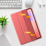 ProCase Galaxy Tab S10 Lite Standl Folio Klf-CoralRed