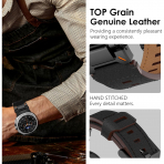 WINGLE Galaxy Watch 8 44mm Deri Kay -Black Black
