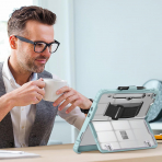 TiMOVO Microsoft Surface Pro 12 Rugged Klf -Soft Cyan