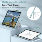 TiMOVO Microsoft Surface Pro 12 Rugged Klf -Soft Cyan