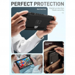 i-Blason Nintendo Switch 2 Uyumlu Sert Klf-Frost Black 