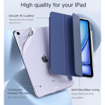 TiMOVO iPad Air 6.Nesil Klf (11 in) -Navy Blue