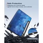 TiMOVO Galaxy Tab S10 Lite Standl Klf-Blue Starry Sky