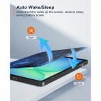 TiMOVO Galaxy Tab S10 Lite Standl Klf-Blue Starry Sky