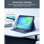 TiMOVO Galaxy Tab S10 Lite Standl Klf-Blue Starry Sky