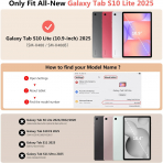 TiMOVO Samsung Galaxy Tab S10 Lite Klf-Navy Blue