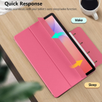 TiMOVO Samsung Galaxy Tab S10 Lite Manyetik Klf-Red