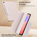TiMOVO Samsung Galaxy Tab S10 Lite Manyetik Klf-Light Pink