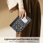 TiMOVO Samsung Galaxy Tab S11 Manyetik K�l�f-Notebook Black