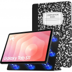 TiMOVO Samsung Galaxy Tab S11 Manyetik K�l�f-Notebook Black