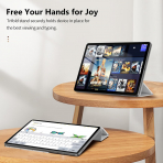 TiMOVO Samsung Galaxy Tab S11 Manyetik K�l�f-Silver Gray