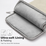 TiMOVO Tablet Koruyucu anta (9-11 in)-Light Grey