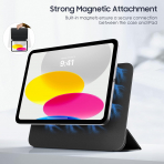 TiMOVO iPad 11.Nesil Manyetik Klf (11 in)-Black
