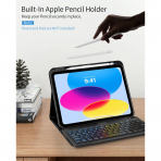 TiMOVO iPad 11.Nesil Klavyeli Klf (11 in)-Black