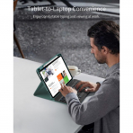 TiMOVO iPad 11.Nesil Klavyeli Klf (11 in)-Midnight Green