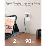 TiMOVO iPad 11.Nesil Klavyeli Klf (11 in)-Midnight Green