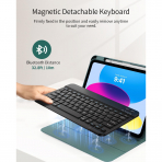 TiMOVO iPad 11.Nesil Klavyeli Klf (11 in)-Midnight Green