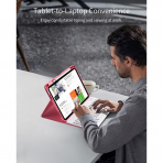 TiMOVO iPad 11.Nesil Klavyeli Klf (11 in)-Watermelon Red