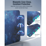 TiMOVO iPad 11.Nesil Standl Klf (11 in)-Blue Starry Sky