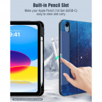 TiMOVO iPad 11.Nesil Standl Klf (11 in)-Blue Starry Sky