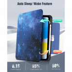 TiMOVO iPad 11.Nesil Standl Klf (11 in)-Blue Starry Sky