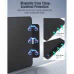 TiMOVO iPad 11.Nesil Standl Klf (11 in)-Denim Black