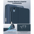 TiMOVO iPad 11.Nesil Standl Klf (11 in)-Navy Blue