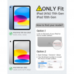 TiMOVO iPad 11.Nesil Standl Klf (11 in)-Navy Blue