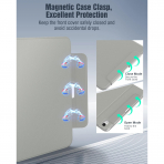 TiMOVO iPad 11.Nesil Standl Klf (11 in)-Silver