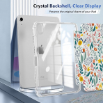 TiMOVO iPad 11.Nesil Koruyucu Klf (11 in)-Flowers