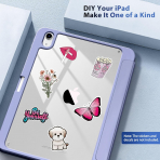 TiMOVO iPad 11.Nesil Koruyucu Klf (11 in)-Lavender Purple