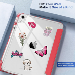 TiMOVO iPad 11.Nesil Koruyucu Klf (11 in)-Red