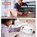 TiMOVO iPad 9/8/7.Nesil Uyumlu Klf(10.2 in)-Light Pink