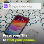 Tile by Life360 Mate Bluetooth Takip Cihaz (2024)-Black
