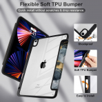 Batianda Apple iPad Air M2 Klf (11 in)-Golden Fluid 