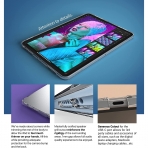 TineeOwl Arctic Serisi iPad Pro Klf (12.9 in)(5.Nesil)-Matte Black