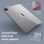 TineeOwl Arctic Serisi iPad Pro Klf (12.9 in)(5.Nesil)-Clear Black