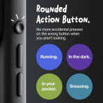 TineeOwl iPhone 17 Pro Max Dune K�l�f-Almost Black 