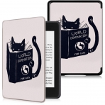 Tkkie Kindle eReader Klf (6 in)(10.Nesil)-Reading Cat