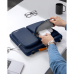 Tomtoc 360 Koruyucu Laptop Omuz �antas� (16 in�)-Dark Blue