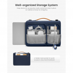 Tomtoc 360 Koruyucu Laptop Omuz �antas� (16 in�)-Dark Blue
