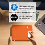 Tomtoc 360 MacBook Pro/Air M4 Laptop antas (13 in)-Orange