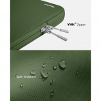 Tomtoc 360 MacBook Pro/Air M4 Laptop antas (13 in)-Green