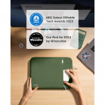 Tomtoc 360 MacBook Pro/Air M4 Laptop antas (13 in)-Green
