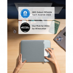 Tomtoc 360 Koruyucu MacBook Pro M2/M1 Uyumlu nce Laptop antas (14 in)-Air Blue